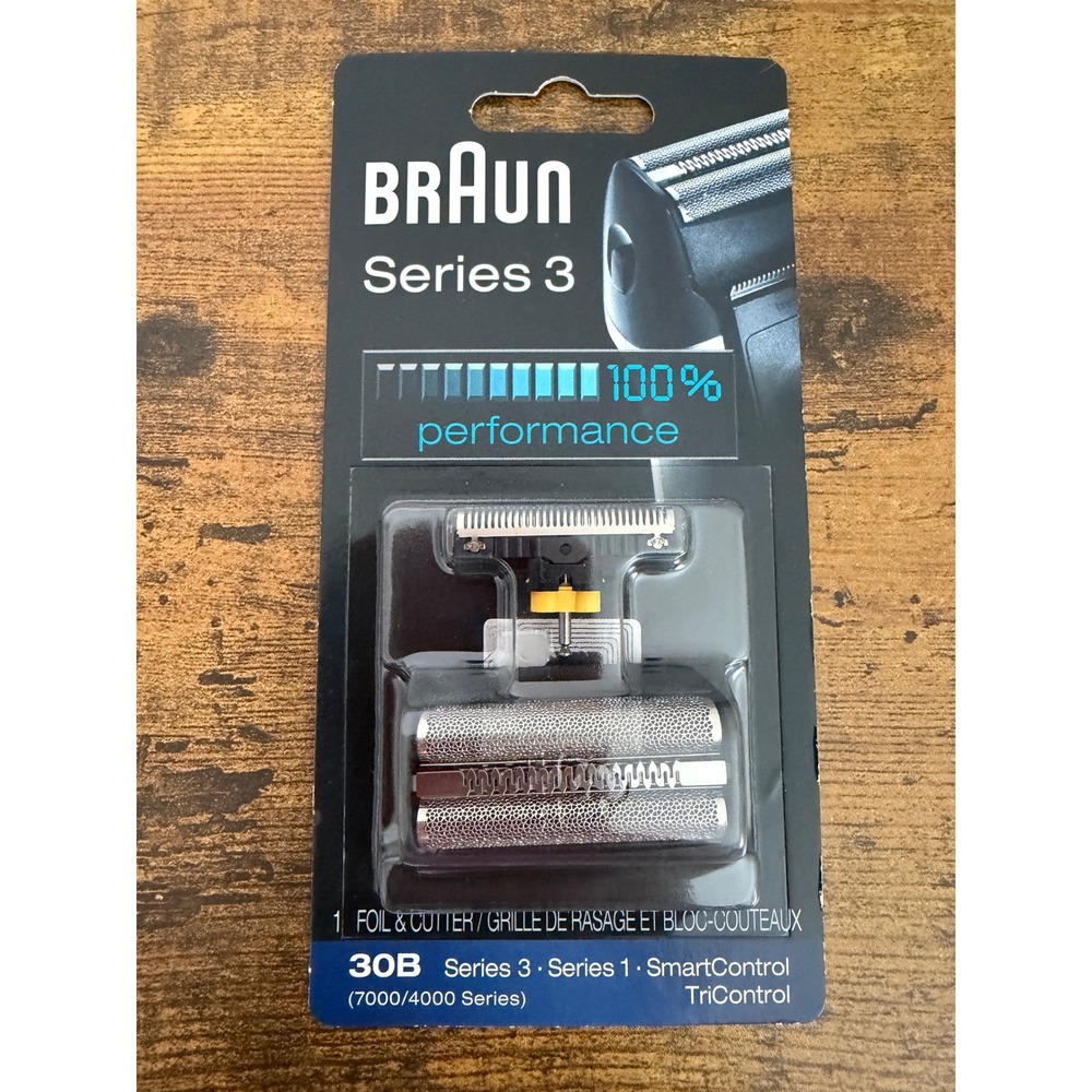 Braun Series 3 Replacement Foil and Cutter 30B Series 1 SmartControl TriControl